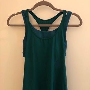 Lululemon tank top with support